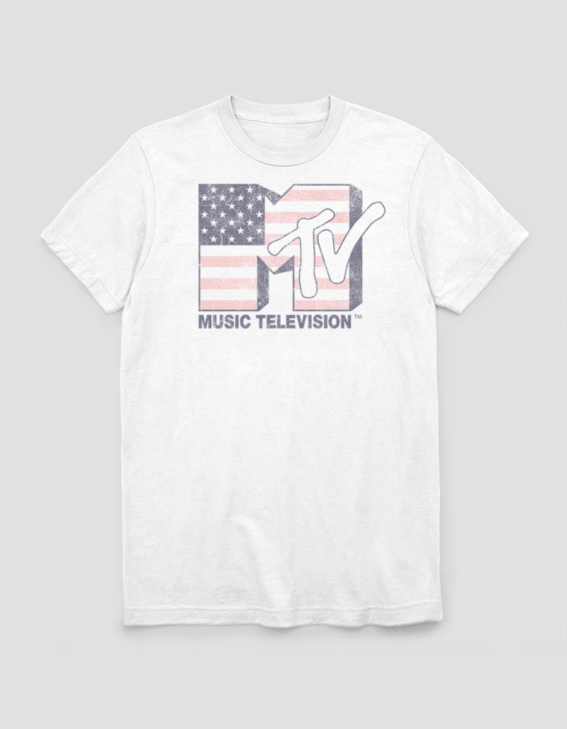 MTV Flag Logo Unisex Tee image number 0