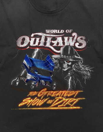 WORLD OF OUTLAWS Greatest Show On Dirt Unisex Tee