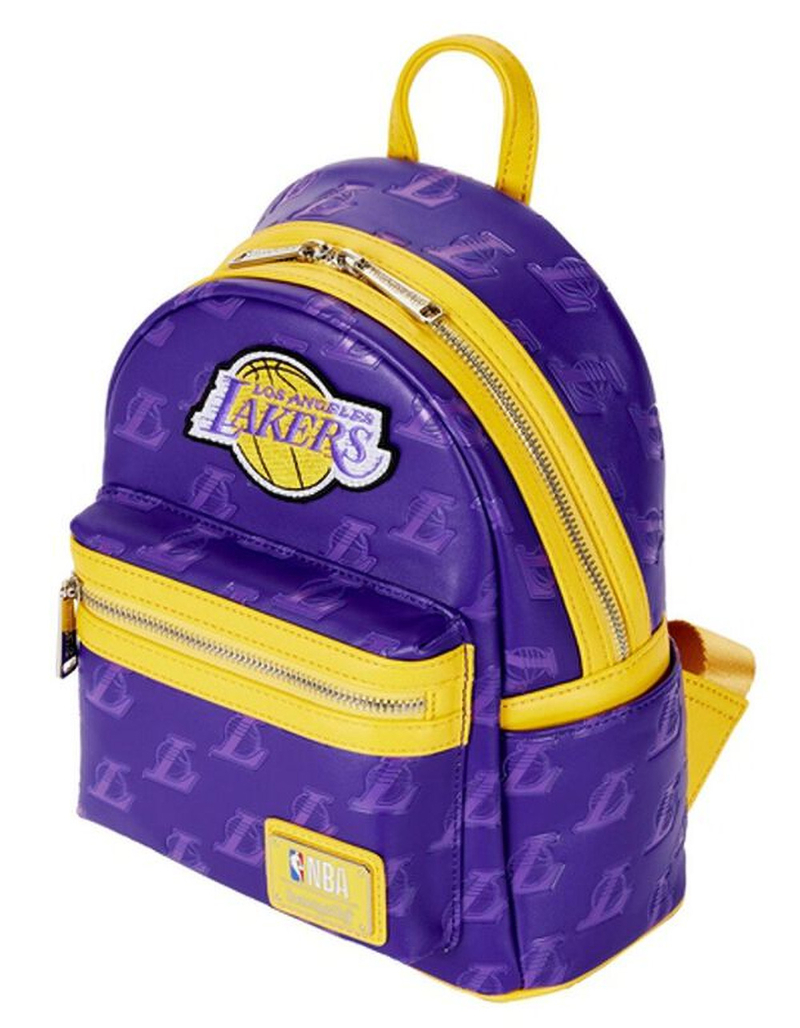 LOUNGEFLY x NBA LA Lakers Mini Backpack image number 1