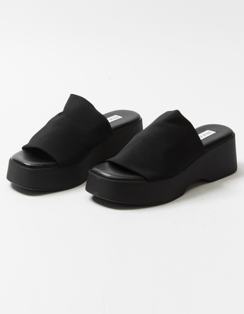 STEVE MADDEN Slinky30 Womens Platform Slide Sandals Primary Image