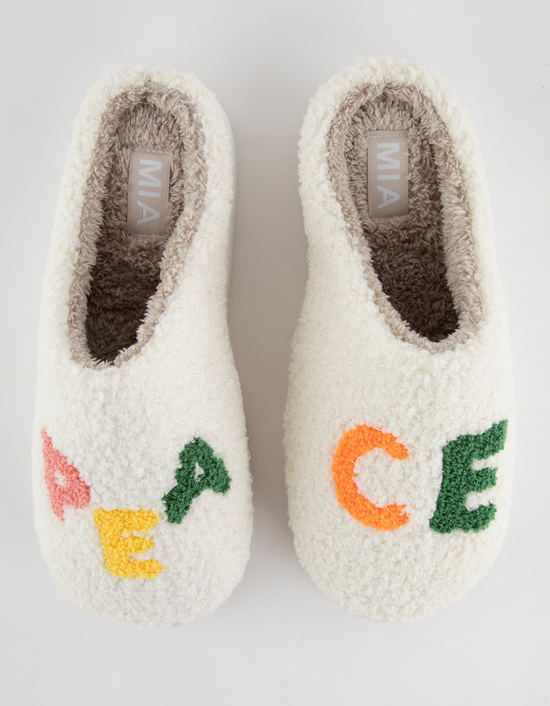 MIA Cozi Peace Womens Clog Slippers image number 5