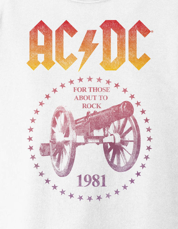 AC/DC About To Rock 1981 Unisex Kids Tee