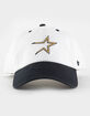 47 BRAND Houston Astros Cooperstown Double Header Diamond '47 Clean Up Strapback Hat image number 2