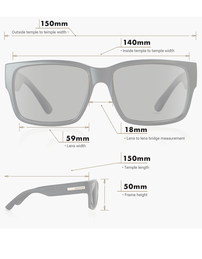 MADSON Classico Polarized Sunglasses image number 2