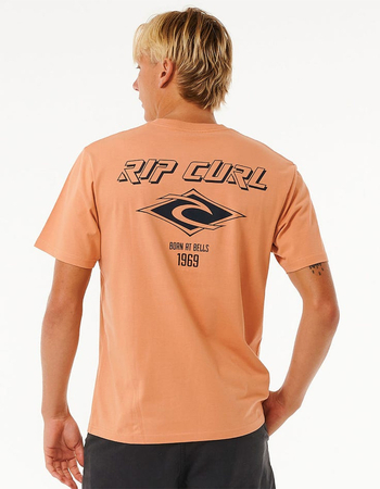 RIP CURL Fade Out Icon Mens Tee
