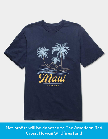 HAWAII Maui Coast Sketch Unisex Tee