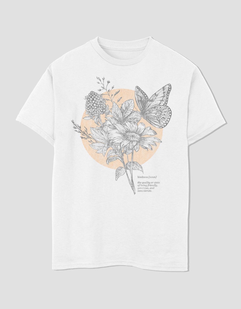 BUTTERFLY Kindness Definition Unisex Kids Tee image number 0