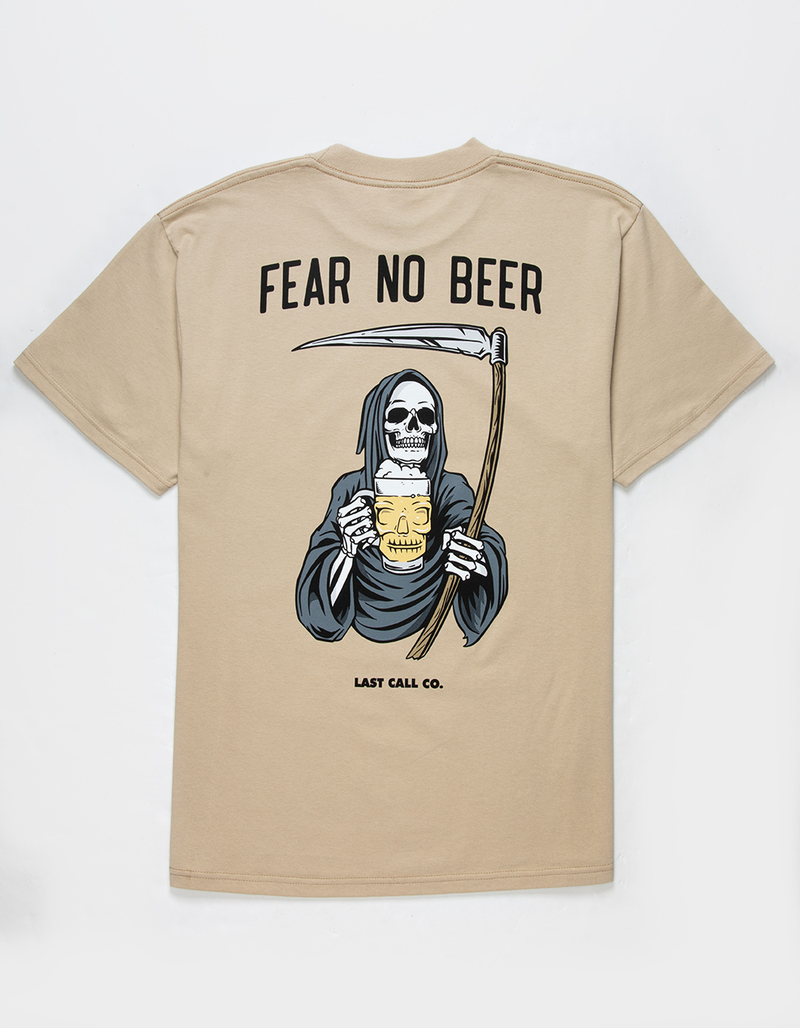 LAST CALL CO. Fear No Beer Mens Tee image number 0
