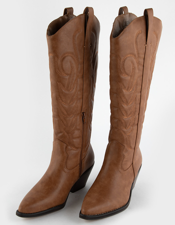 COCONUTS by Matisse Dixie Womens Tall Western Boots
