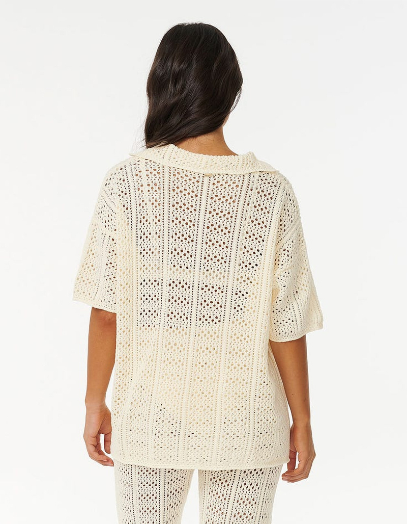 RIP CURL Pacific Dreams Womens Crochet Shirt image number 2