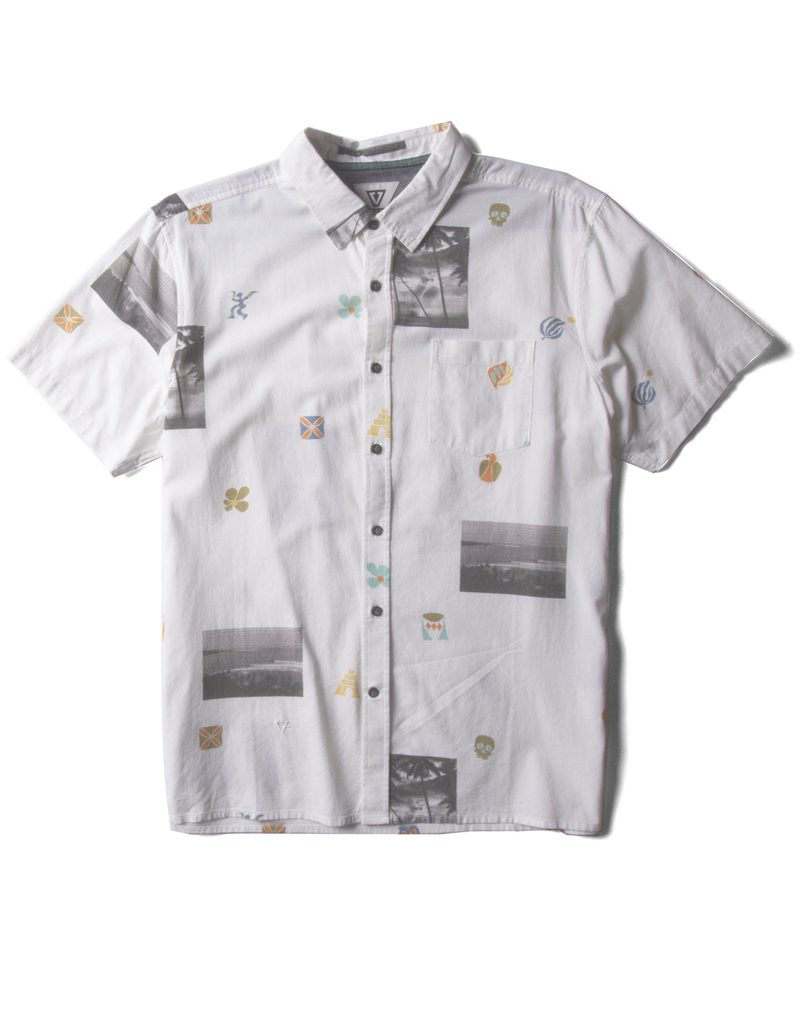 VISSLA Neu Wave Eco Mens Button Up Shirt image number 0