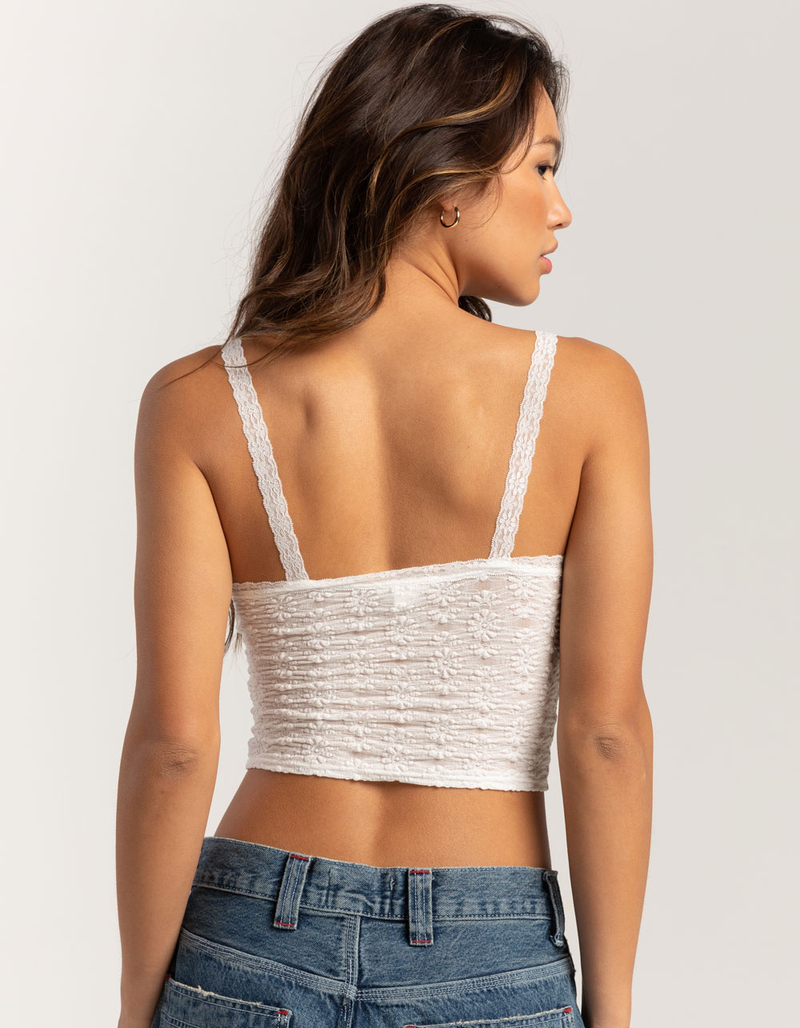 FULL TILT Womens Lace Cami image number 3