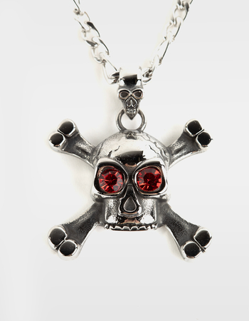 ED HARDY Skull And Crossbones Necklace
