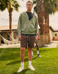RSQ Mens Washed Oversized Zip-Up Hoodie image number 7