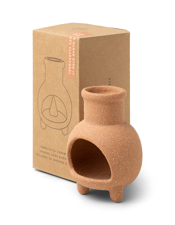 PADDYWAX Ceramic Chimnea Incense Cone Holder