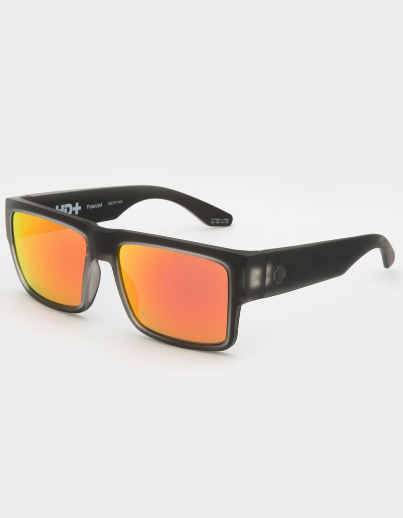 SPY Cyrus Matte Black Ice Polarized Sunglasses image number 0