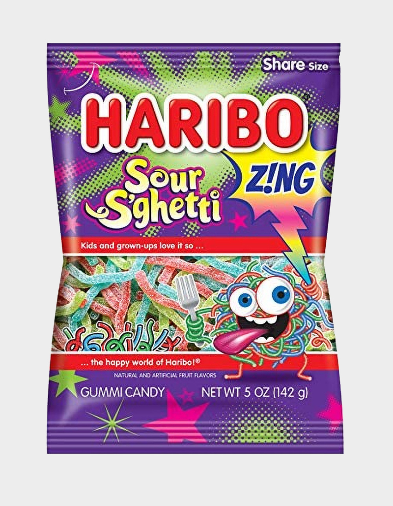 HARIBO Sour S'ghetti Gummy Candy image number 0
