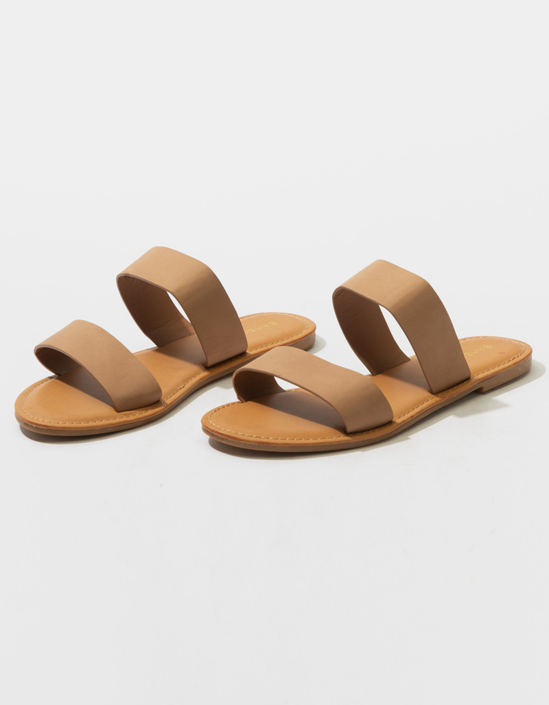 BAMBOO Double Strap Womens Sandals image number 0
