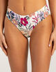 ROXY Printed Beach Classics V Cheeky Bikini Bottoms image number 2