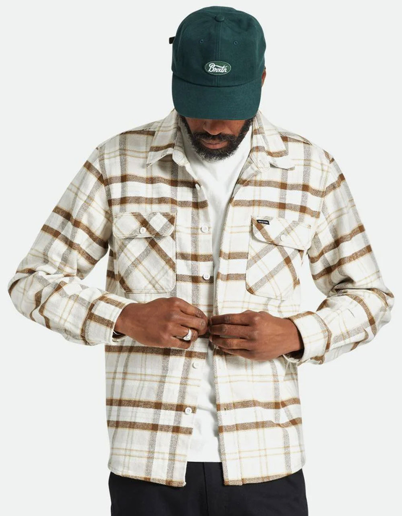BRIXTON Bowery Heavyweight Mens Flannel image number 1
