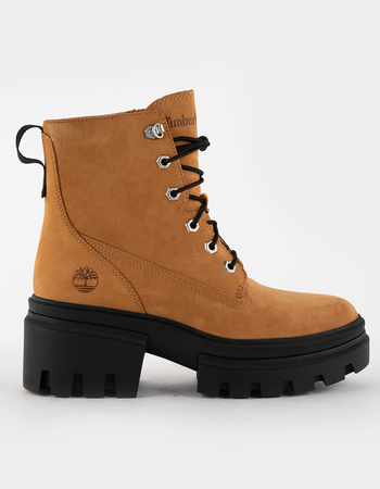 TIMBERLAND Everleigh 6 Inch Lace Up Womens Boots Alternative Image