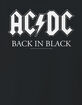 AC/DC Back In Black Unisex Kids Tee image number 2