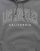 LOS ANGELES California Arch Unisex Hoodie image number 2