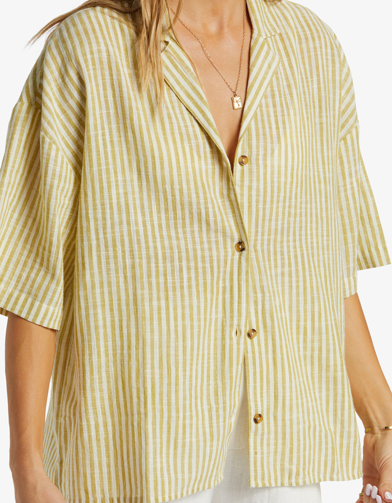 BILLABONG Beach Side Womens Oversized Button Up Shirt image number 1