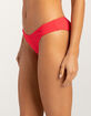 FULL TILT Classic V-Leg Crinkle Bikini Bottoms image number 3
