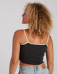 ROXY Vintage Womens Cropped Cami image number 4