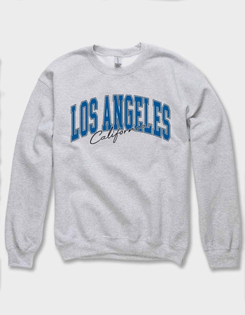 LOS ANGELES California Script Unisex Crewneck Sweatshirt Primary Image