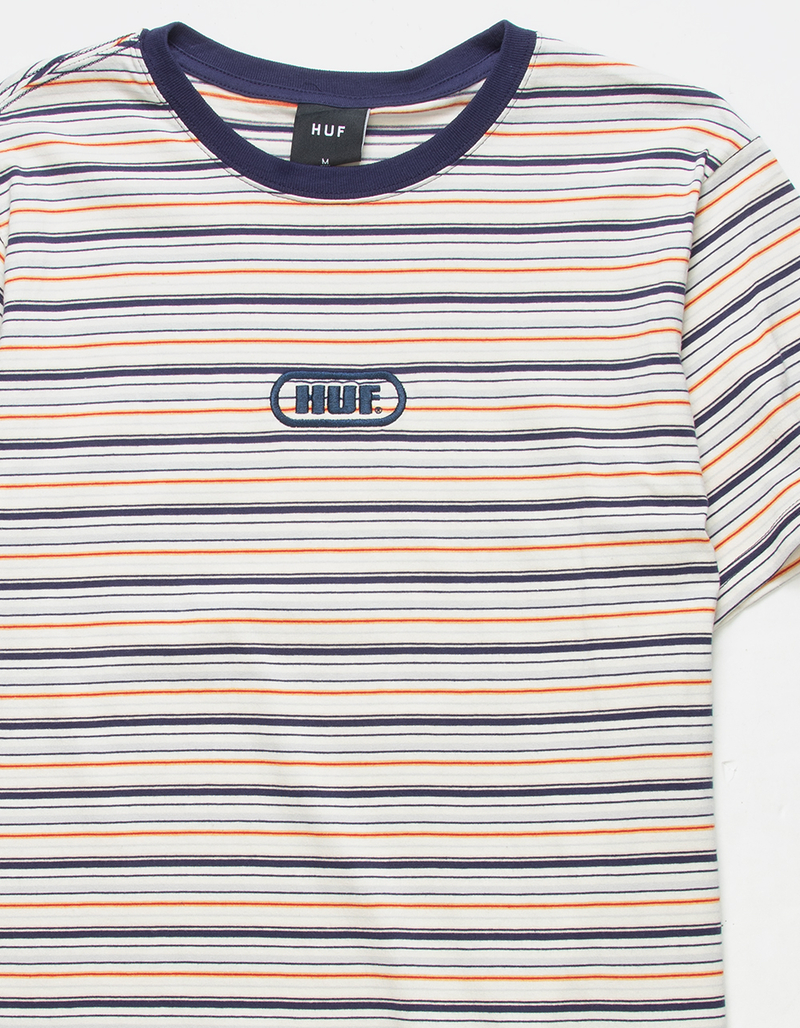 HUF Striped Knit Mens Tee image number 1