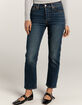 LEVI'S Wedgie Straight Womens Jeans - Indigo Here We Go image number 2