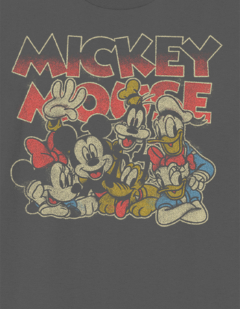 DISNEY Vintage Mickey Crew Unisex Kids Tee