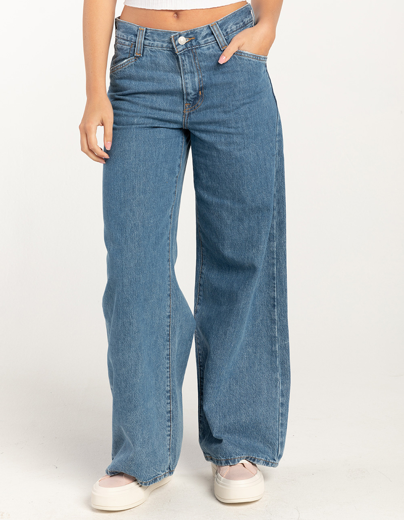LEVI'S 94 Baggy Wide Leg Womens Jeans - Take Chances image number 1