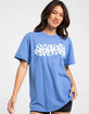 RIOT SOCIETY Hawaii Puff Ink Womens Tee image number 1