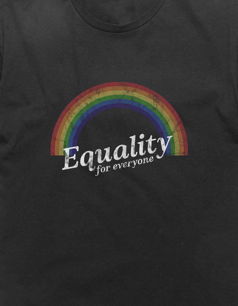 RAINBOW Equality Pride Unisex Tee image number 1