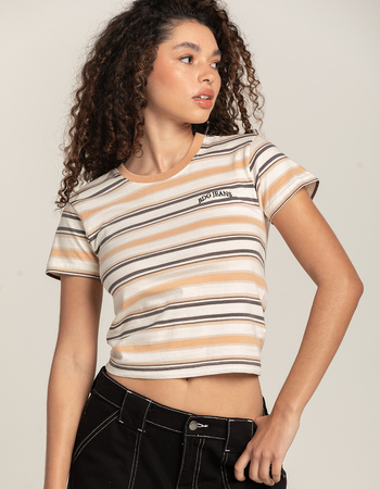 BDG Urban Outfitters Womens Striped Baby Tee