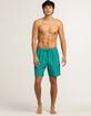 BLUE CROWN Beachy Hibiscus Color Changing Mens 7" Swim Shorts image number 4