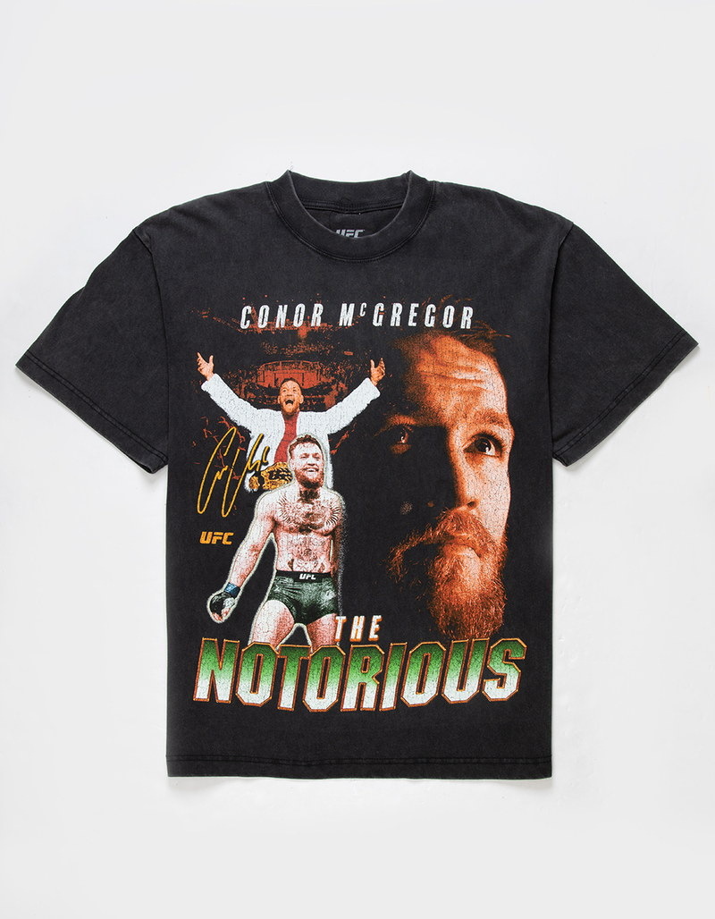 UFC Conor McGregor Collage Mens Oversized Tee image number 0