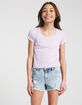 RSQ Girls Vintage High Rise Shorts image number 7
