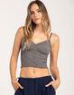 BDG Urban Outfitters Seamless Contrast Cross Womens Lace Cami image number 1