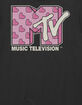MTV Diagonal Heart Logo Unisex Tee image number 2