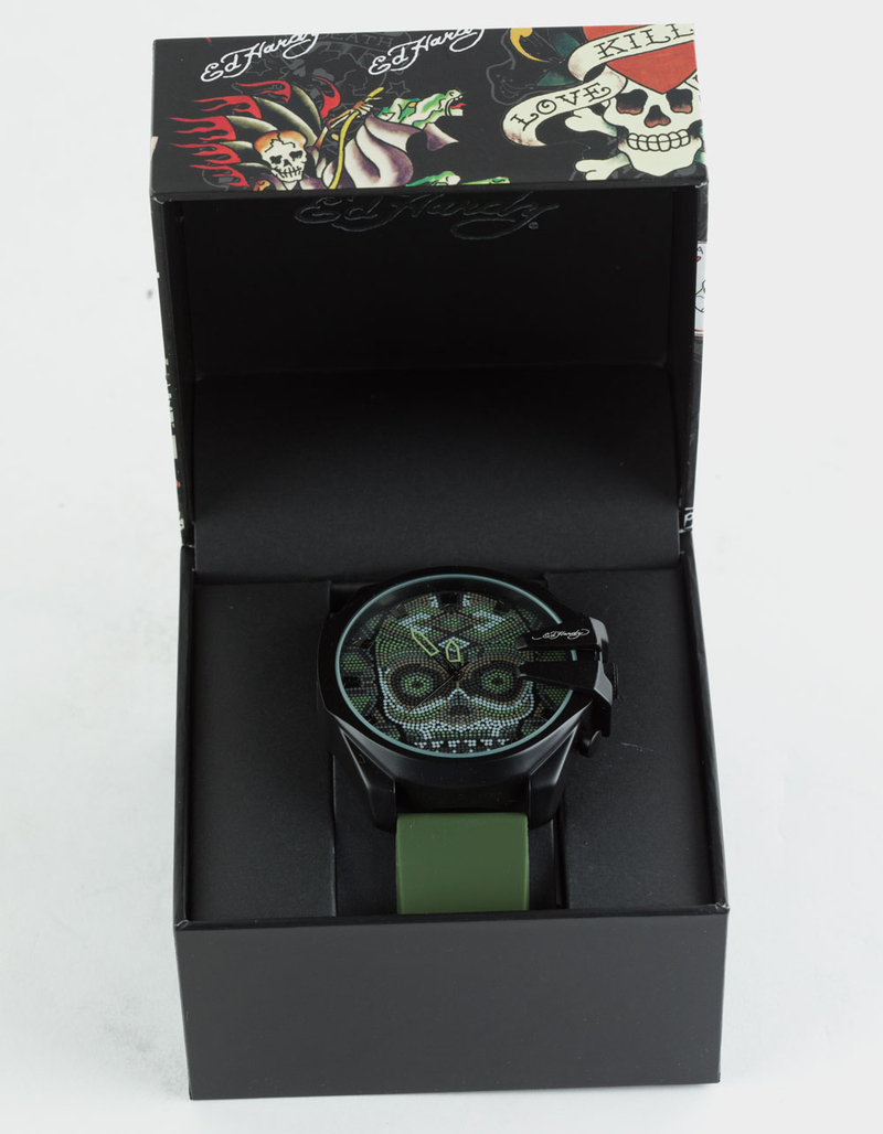 ED HARDY Skull Watch image number 3