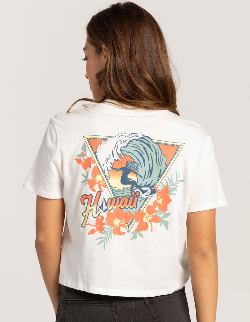 VOLCOM Day By The Beach Womens Crop Pocket Tee image number 0