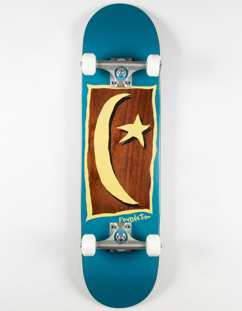 FOUNDATION Star And Moon 7.88" Complete Skateboard image number 0