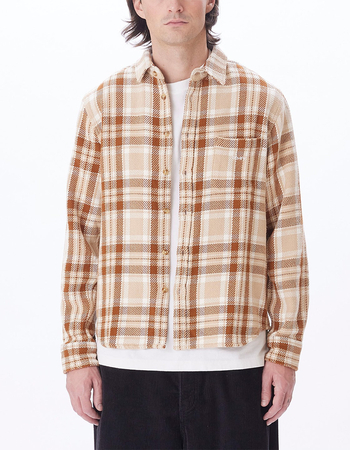 OBEY Fred Mens Button Up Shirt