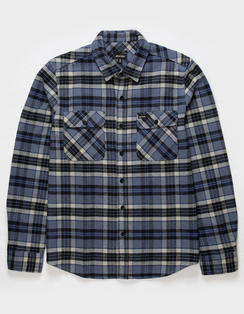BRIXTON Bowery Heavyweight Mens Flannel image number 0