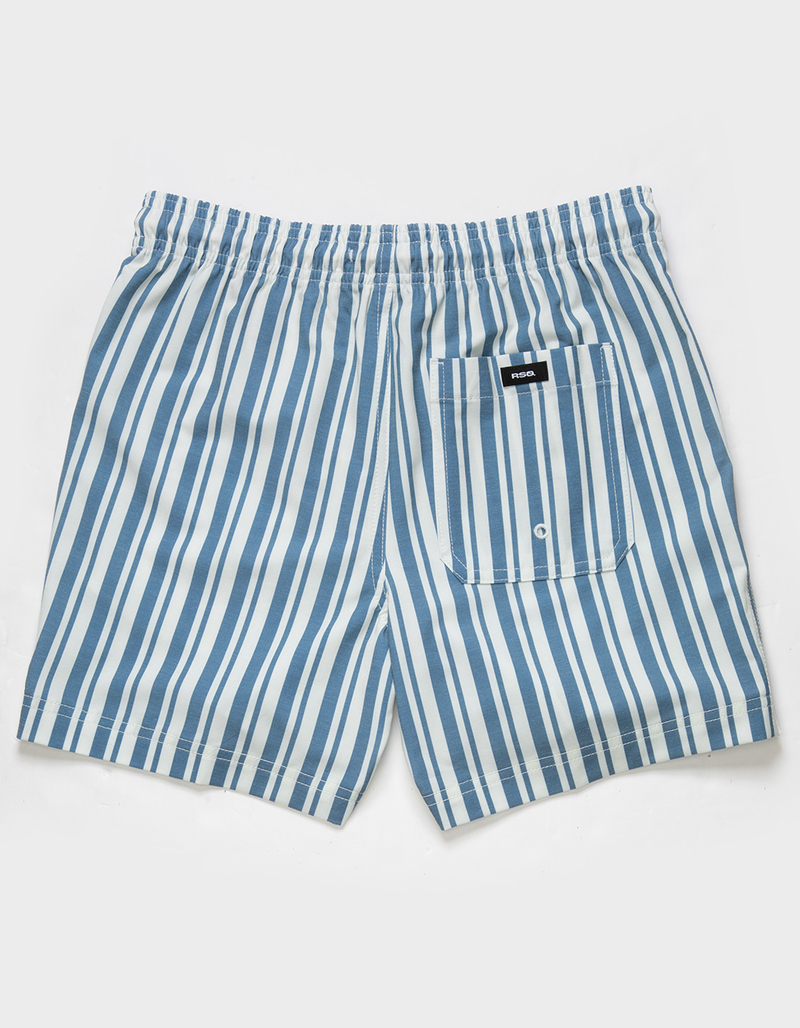 RSQ Boys Vertical Stripe 5'' Swim Shorts image number 2