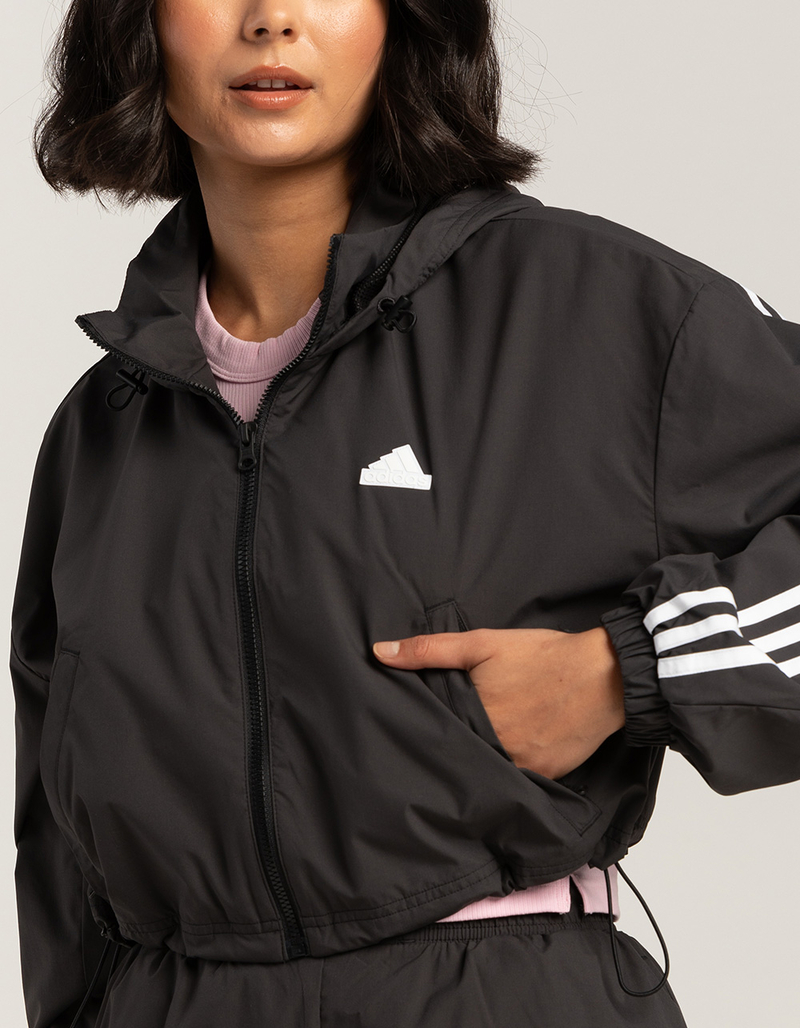 ADIDAS Future Icons 3-Stripes Womens Windbreaker Jacket image number 1